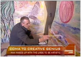 NDE Transforms Man Into Artist...